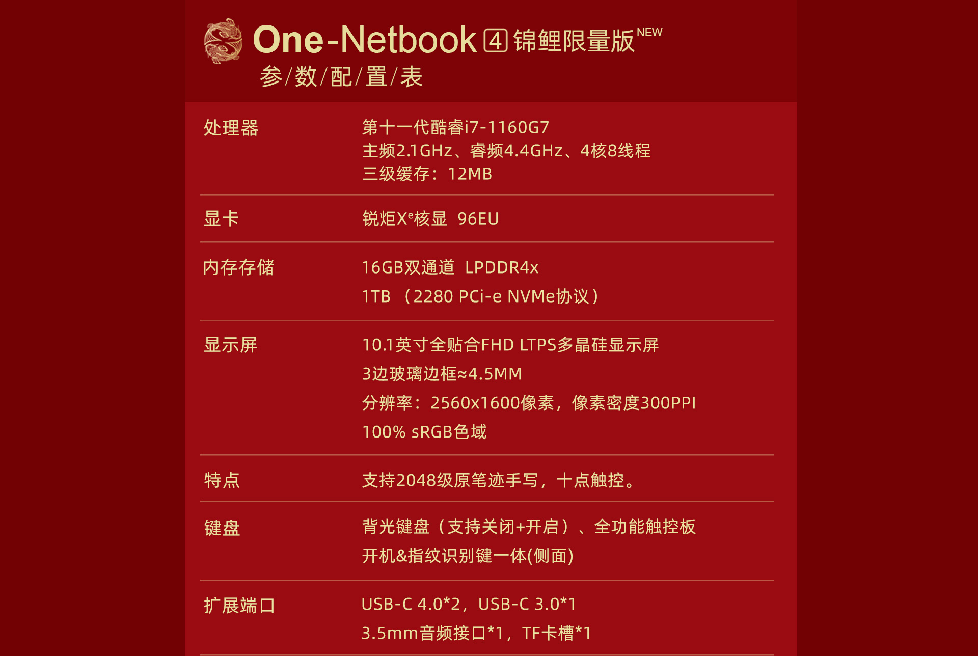 壹號本4代錦鯉版